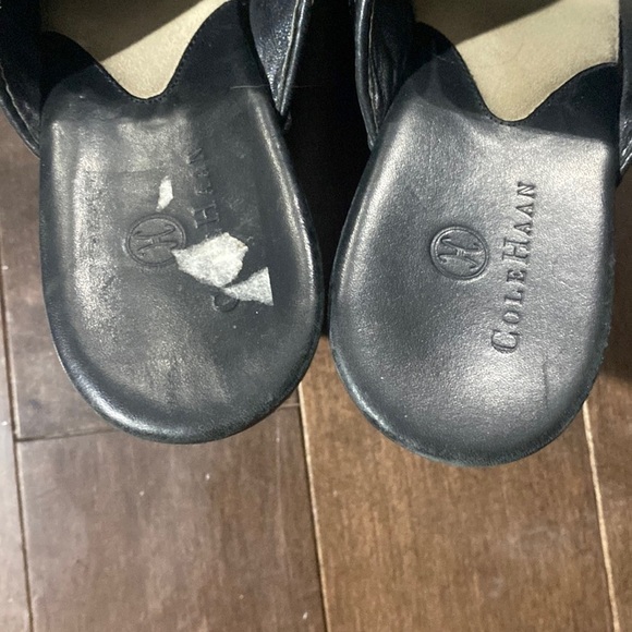 COLE Haan Tovah Studded Heeled Mules Clogs size 8 - Picture 3 of 7